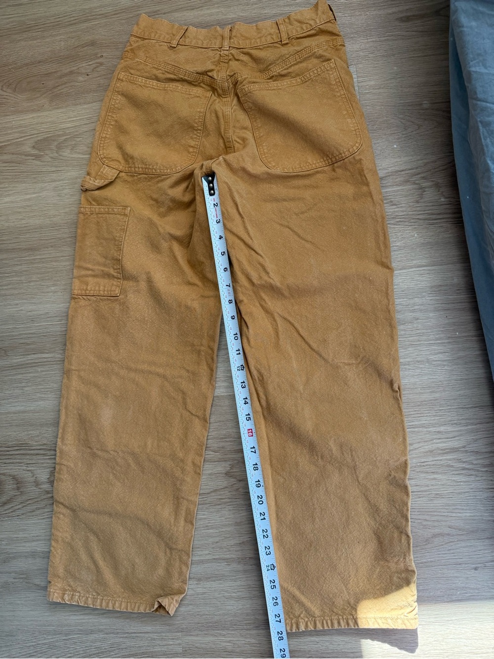 Jesse Kamm patchfront handy pants, wheat, size 8 - Picture 4 of 4
